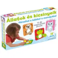 Zvířata a jejich mláďata Přiřazovací Puzzle