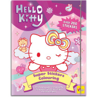 Hello Kitty omalovánka se samolepkami - Lisciani