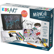 Kids Art: Manga Academy kreativní omalovánky - Lisciani