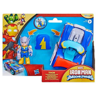 Marvel Iron Man a úžasní přátelé – Thor a vozidlo Thunder Roadracer – Hasbro