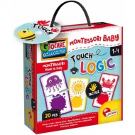 Montessori Baby Touch logická hra na přiřazování barev - Lisciani