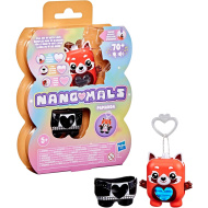 Nano-mals: Pamanda interaktivní elektronická figurka červené pandy – Hasbro
