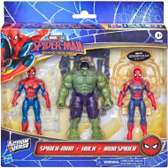Spider-Man Zbrusu nový den: ActionVerse akční figurky sada 3 ks – Hasbro
