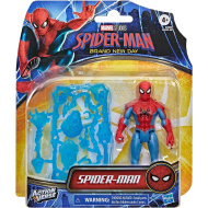 Spider-Man Zbrusu nový den: figurka Spider-Mana s doplňky 11 cm – Hasbro