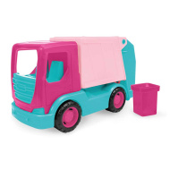 Tech Truck růžový popelářský vůz 28 cm - Wader