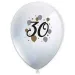 "30" let balónků s latexovým vzorem, sada 6 ks