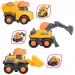 ABC Builder Team: Stavební stroj v několika variantách - Simba Toys