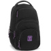 Ars Una: Dívčí černo-fialový Cordura školní batoh AU-2 32x46x22cm
