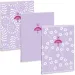 Ars Una: Soft Touch Purple Spring extra sešírka s kovovou spirálou A4