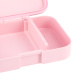 Ars Una: Think Pink dělená svačinová krabička s kočkami 15,3×21,6×5,2 cm