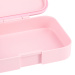 Ars Una: Think Pink dělená svačinová krabička s kočkami 15,3×21,6×5,2 cm