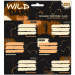 Ars Una: Wild in the dark – balení štítků na sešity s lvem 3×6 ks