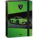 Ars Una: Zelený box na sešity A4 se vzorem Lamborghini