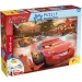 Auta 2 v 1, 250dílné puzzle a omalovánka 50x35 cm - Lisciani