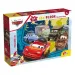 Auta 2 v 1 maxi 24dílné puzzle a omalovánka 70x50 cm - Lisciani