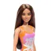 Barbie Beach panenka v barevných plavkách s květinovým vzorem - Mattel