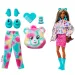 Barbie: Cutie Reveal překvapivá panenka Medvídci mývalové, 2. série – Medvídek Good Vibes – Mattel