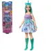 Barbie Dreamtopia: Jednorožec panenka v modro-fialových šatech - Mattel