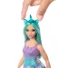 Barbie Dreamtopia: Jednorožec panenka v modro-fialových šatech - Mattel