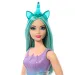 Barbie Dreamtopia: Jednorožec panenka v modro-fialových šatech - Mattel