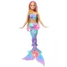Barbie Dreamtopia: Květinová kouzelná mořská panna panenka – Mattel