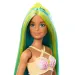 Barbie Dreamtopia: Panenka s modrými vlasy a ploutví - Mattel