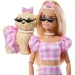 Barbie: Herní sada Módní duo s domácím mazlíčkem v růžové barvě – Mattel