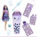 Barbie: Slime Reveal Bublinková párty Fialová panenka - Mattel
