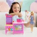 Barbie Záhady: Plážoví detektivové – Herní set s panenkou a stánkem na cukrovou vatu – Mattel