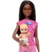 Barbie dětská lékařka s hnědými vlasy - herní set kariéra - Mattel
