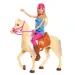 Barbie jezdecká sada s panenkou - Mattel