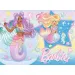 Barbie mořské víly kamarádky 24dílné Eco mini puzzle 35x25 cm - Lisciani