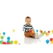 Barevná míček v síťce 100ks - D-Toys