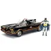 Batman: Animovaný klasický televizní Batmobil sestavitelný kovový auto 1/24 - Simba Toys