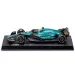 Bburago: Aston Martin AMR23 F1 závodní auto kovový model 1/43 (Fernando Alonso #14, varianta s helmou)