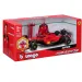 Bburago: Ferrari SF23 F1 závodní auto kovový model s pilotem 1/24 (Charles Leclerc #16)