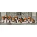 Beagle štěňata 1000 dílků panorama puzzle 98x33cm - Clementoni