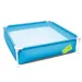 Bestway: Bazén s kovovou konstrukcí Steel Pro 122x122x30,5 cm