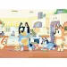 Bluey 2 v 1, 60dílné Eco puzzle a omalovánka 70x50 cm - Lisciani