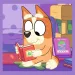 Bluey 3 v 1 20-36-50dílné puzzle - Trefl