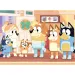 Bluey a přátelé 2 v 1 24dílné maxi podlahové puzzle a omalovánky 35x25cm – Lisciani