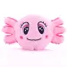 Bouncibles: Skákací plyšový míček - Bubbles, růžový axolotl