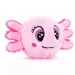 Bouncibles: Skákací plyšový míček - Bubbles, růžový axolotl