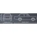 COBI: Opel Rekord C Černá vdova stavebnice (24597)