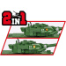 COBI: Ozbrojené síly T-72 (Východní Německo/Sovětský svaz) stavebnice tanku (2625)