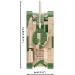COBI: Panzer I, Renault R35 a Valentine IX – 3 v 1 stavebnice (2740)