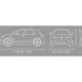 COBI: Renault 5 E-Tech bílý stavebnicový automobil (24675)