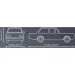 COBI: Stavebnice Opel Rekord C 1900 L (24598)