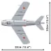 COBI: Stavebnice letadla MiG-15 Fagot (2416)