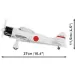 COBI: Stavebnice letadla Mitsubishi A6M2 Zero‑Sen (5729)
